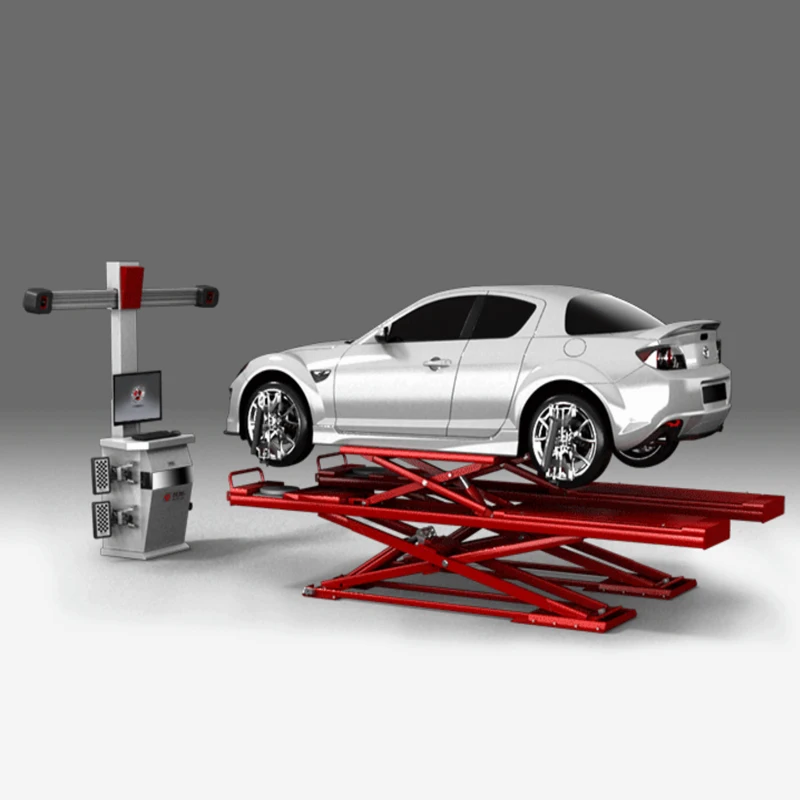 3D-ZD-10S111 Battle-axe Four wheel aligner 3D Aligner for CAR--Dynamic Scanning with HD Camera Fully Automatic Target Tracking