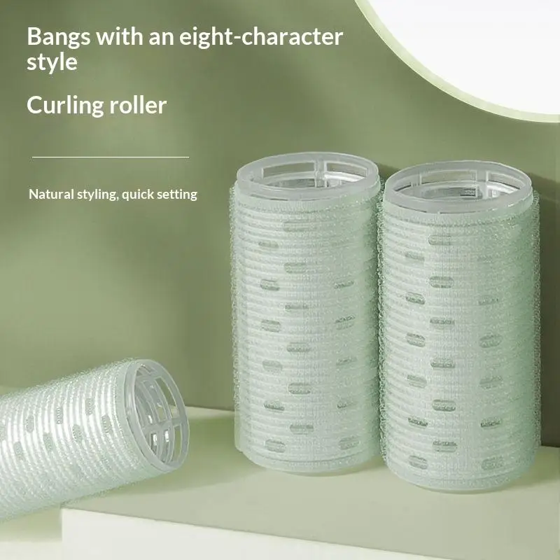 Lazy Curling Ribbon Self Grip Hair Rollers No Heat Reusable Soft Hair Curlers for Women Long Short Hair Home Travel Styling