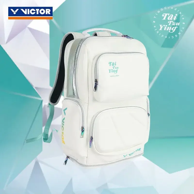 VICTOR BR5033TTY Tai Tzu Ying Backpack Shoe Compartment Racket Compartment Airflow Mesh