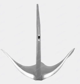 High Quality Marine Hardware 316 Stainless Steel Mirror Polish Bruce Claw Anchor for boat