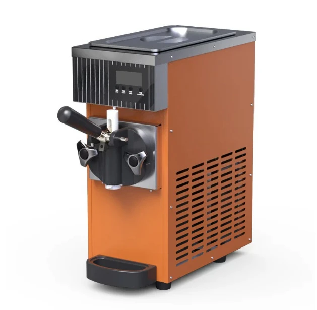 High Efficiency Desktop Slushy Machine Multifunctional Ice Cream Making Equipment Dondurma Yapma Makinası