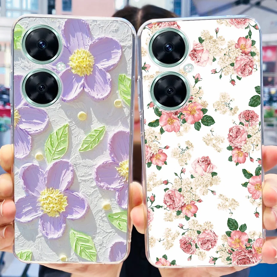 For Huawei Nova 11i Case Nova11 SE Colorful Painted Cover Clear Silicone Soft TPU Phone Case For Huawei Nova 11 Pro Nova11 Shell