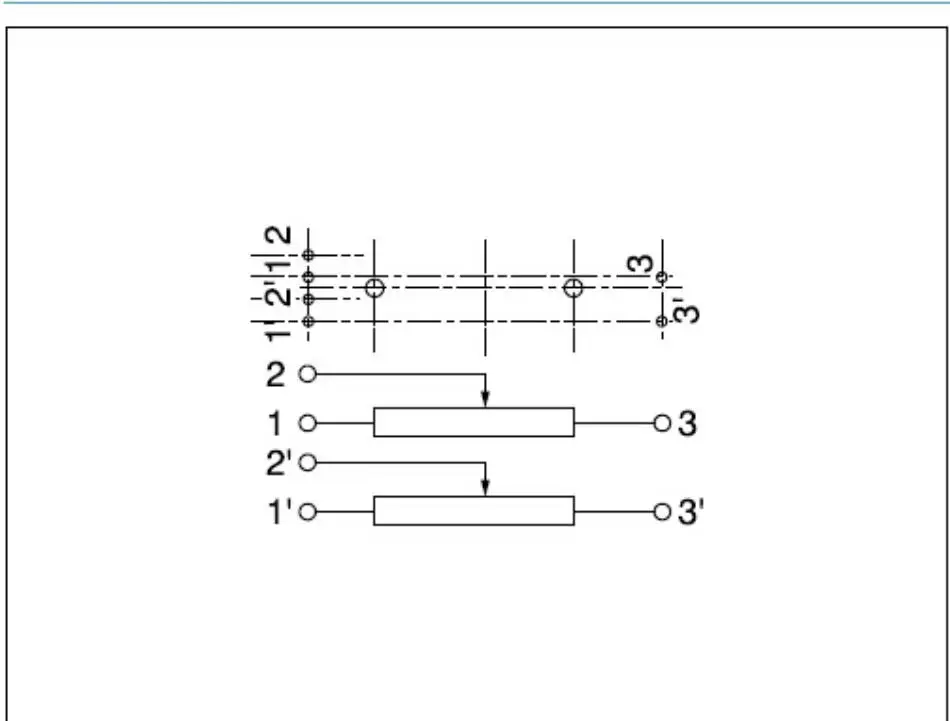 2PCS/LOT ALPS 7.5 cm double straight sliding potentiometer A10K*2 axis 15MM fader RS60112A600N