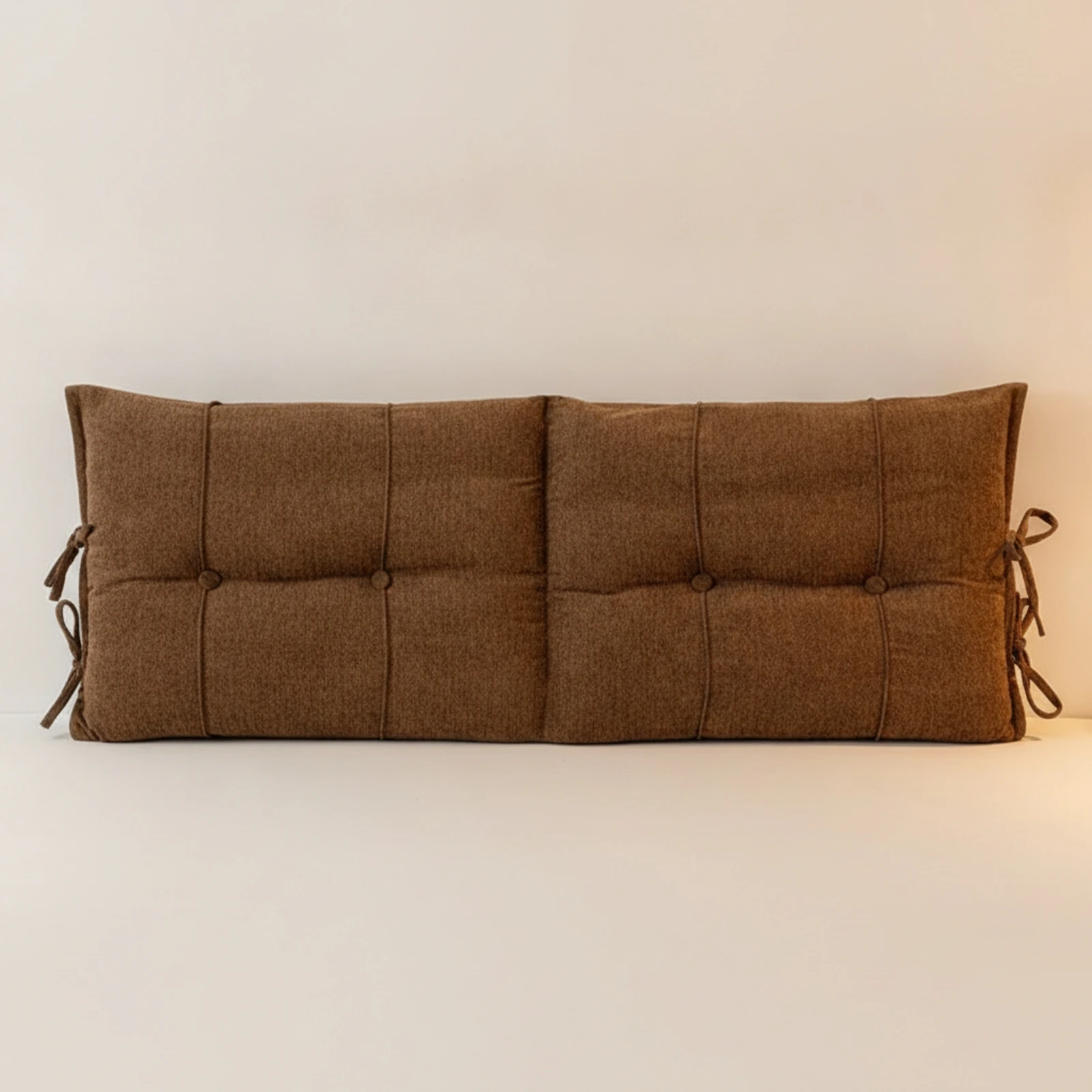 Padded Headboard Cover Washable Headboard Slipcover with Zipper Bedding Comfortable Snug Fit for Renters, Bedroom, Guest Room