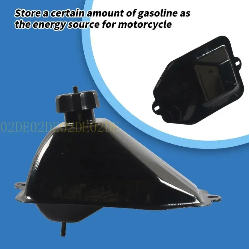 

02DE Iron Tanks Oil Box Container Replace Suitable For 50cc 125cc ATV Quads Adventure Riders Chinese Models Outdoor Use
