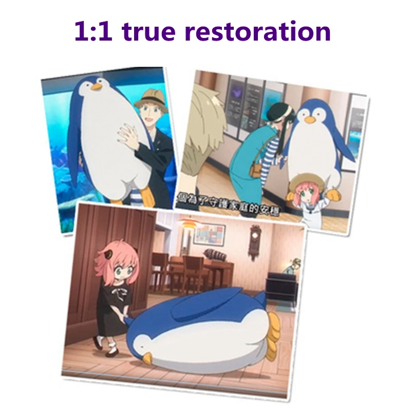 Spyonix family ANYA Forger Penguin Doll Anime 1:1 restauro di realtà 85CM Cosplay Comic Pillow Cartoon Mascot regalo di natale