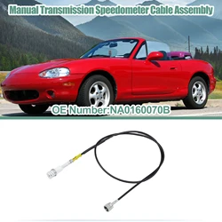 X authaux-手動伝送スピードメーターケーブルアセンブリ、mazda miata 1990、1991、1992、1993、1994、1995、1996、1997に適合