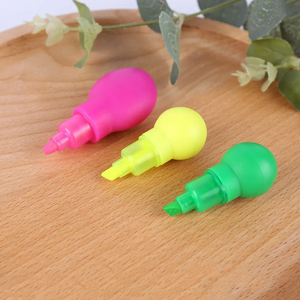 

2Sets Foot Form Fluorescent Highlighters Creative Toe Style Colorful Writing Tools for Students Teachers Classroom Study