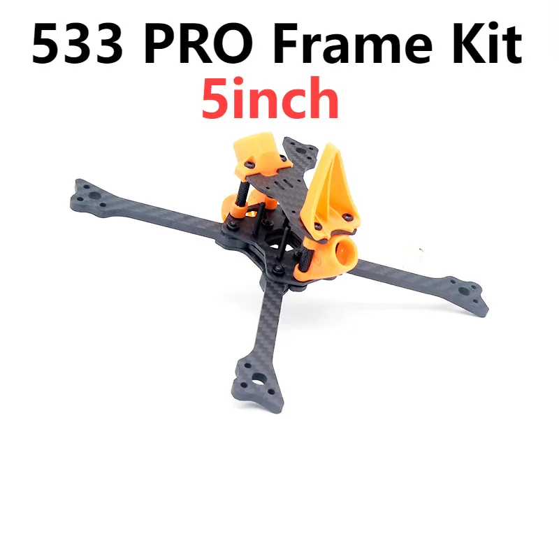 

533 PRO 190 мм 5-дюймовый комплект рамы X-типа с разрезом и 5-миллиметровыми рычагами FPV RC Quadcopter Drone для CADDX Vista polar nebula pro RunCam Link