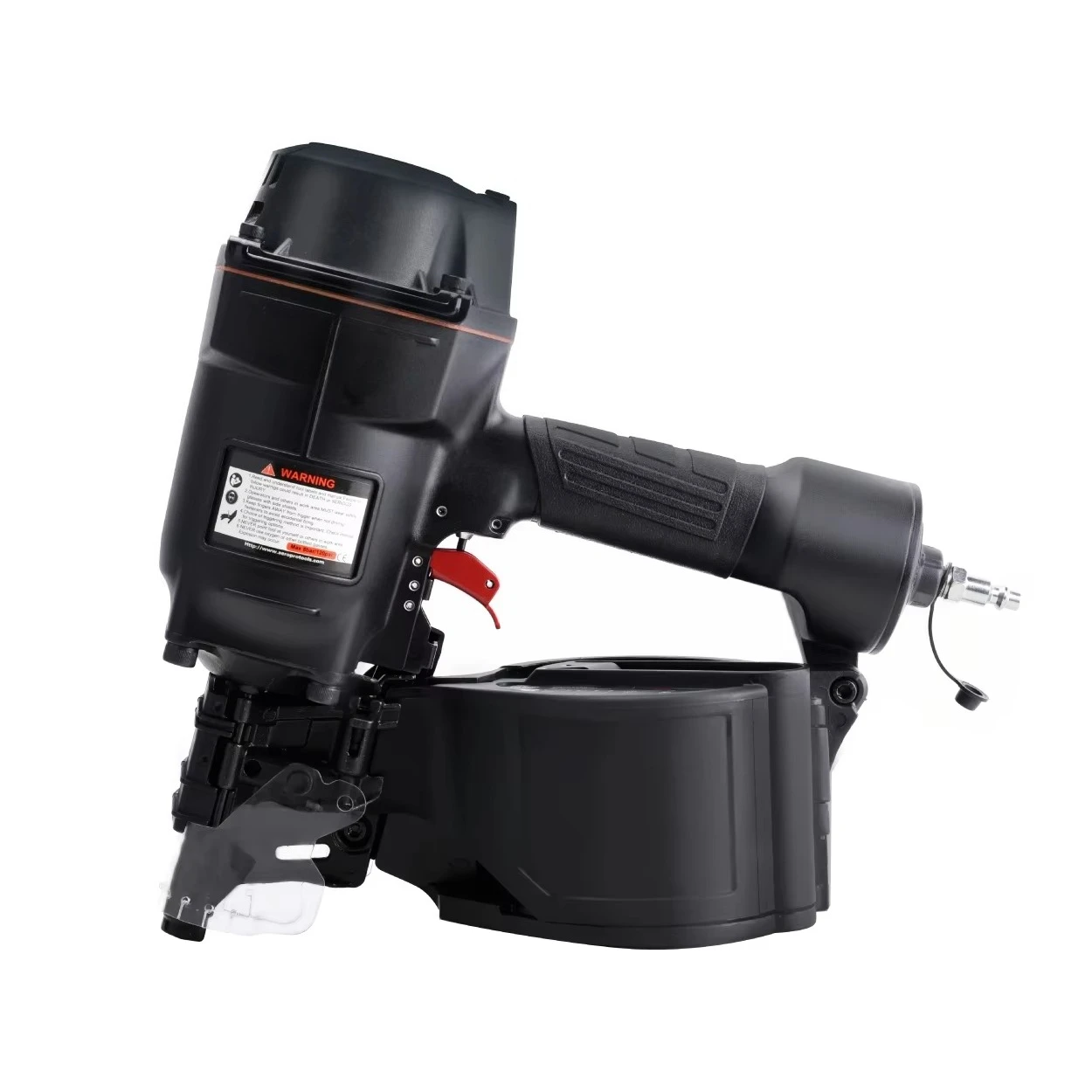 

MCN70 Heavy Duty Coil Air Nailer 1-3/4\" to 2-3/4\" Pneumatic Nail Gun for Concrete Walls Industrial DIY 1 Year Warranty