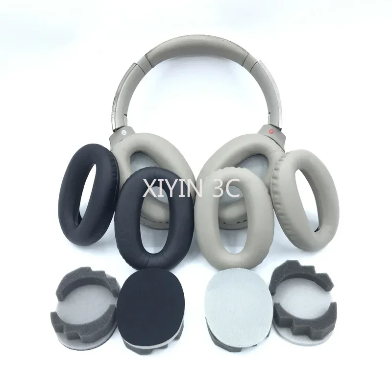 Suitable for Sony WH-1000XM2 XM3 WH-1000XM4 Headphones Replacement High Quality Foam Ear Pads Cushions With Buckle Cotton Pad