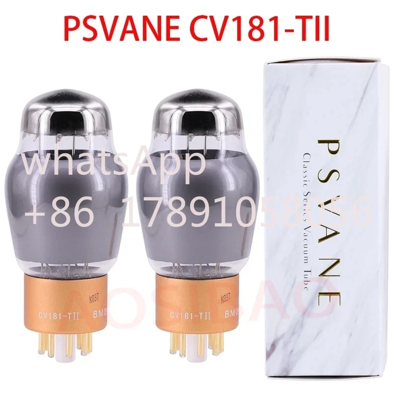 PSVANE MARKII CV181-TII CV181 Vacuum tube Audio Valve Upgrade 6SN7 6N8P 6H8C Electronic Tube Precision Matching For Amplifier