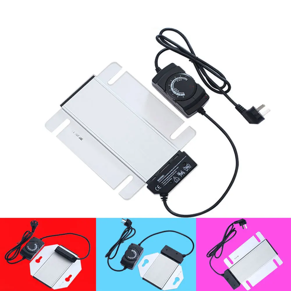 뷔페 보온 플레이트 온도 조절 가능 전기 가열 플레이트 스테인리스 스틸 접시 데우개