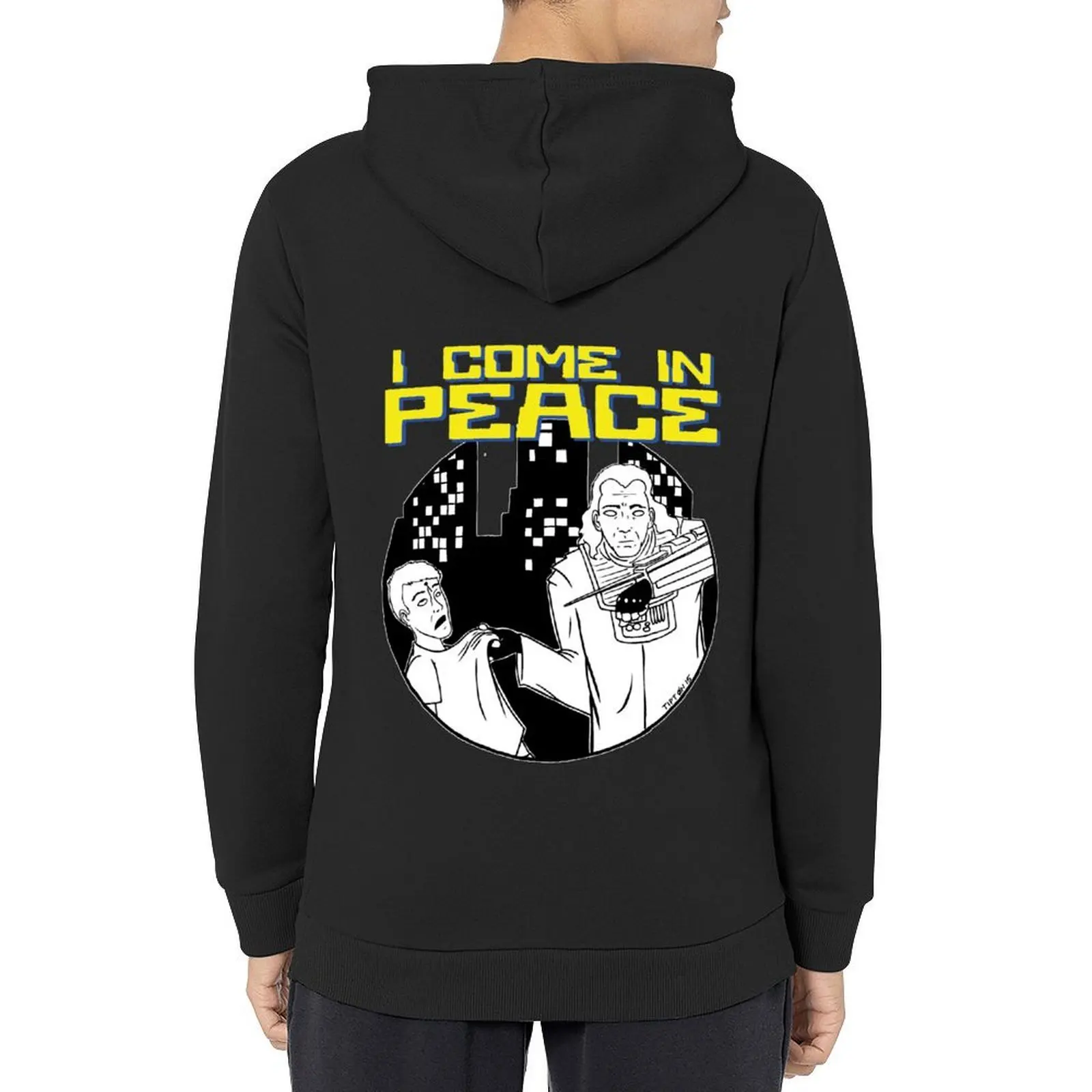 

I Come In Peace Hoodie men's coat men's winter sweater male clothes men's clothing mens hoodie