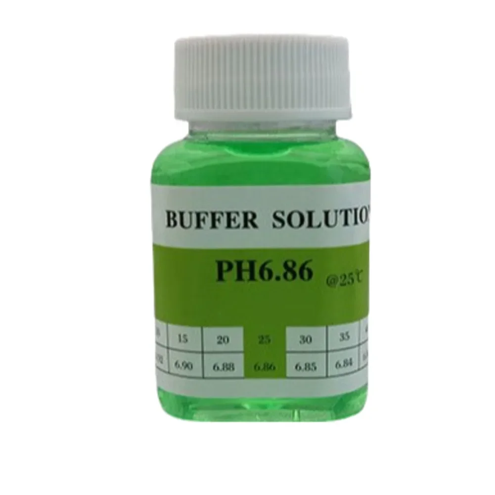 50 ml pH Calibration Buffer for Accurate Testing Portable Solution with Multiple Standard Values for pH Meters