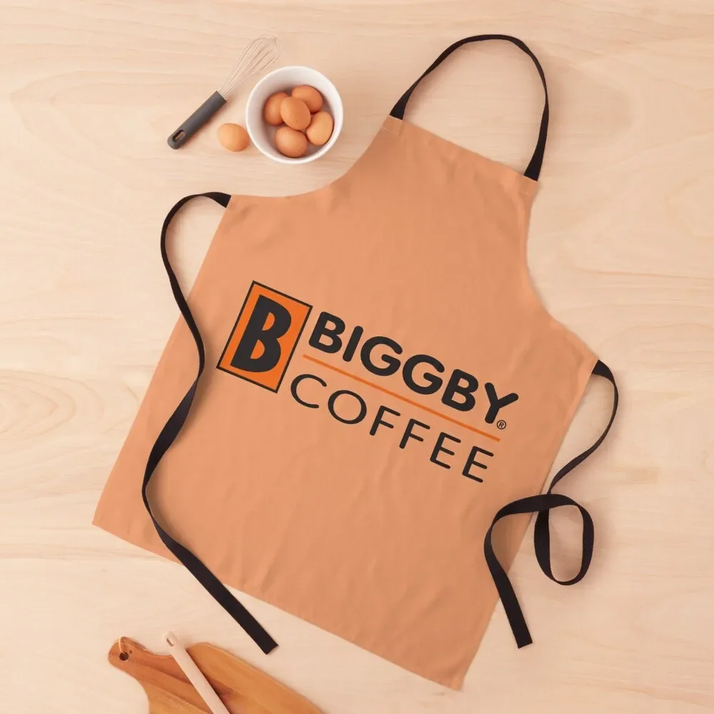 

Biggby Coffee Cafe Apron Bib For Kitchen For Cooking cook wear Chef Uniform Women Apron