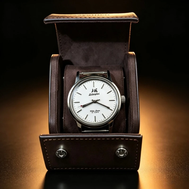 Classic Watch Factory Produces Medium-sized Manual Mechanical Watch, with A Diameter of 32MM and A Free Strap.