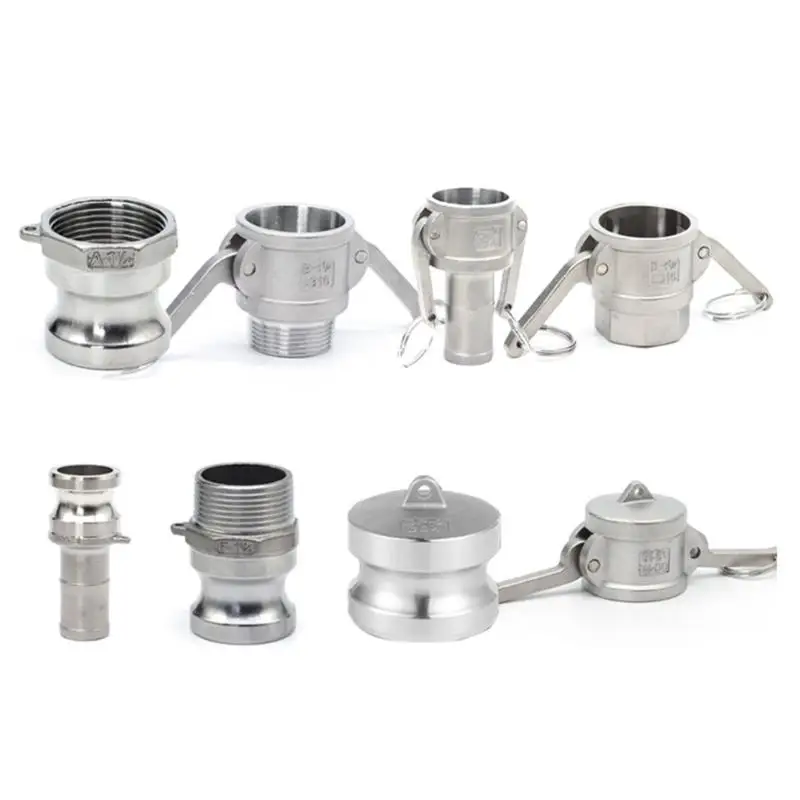 Heavy Duty Fast Pipe Joint With Corrosion Resistance Reliable Quick Disconnect Pipe Fitting Suitale for Chemical & D2RD