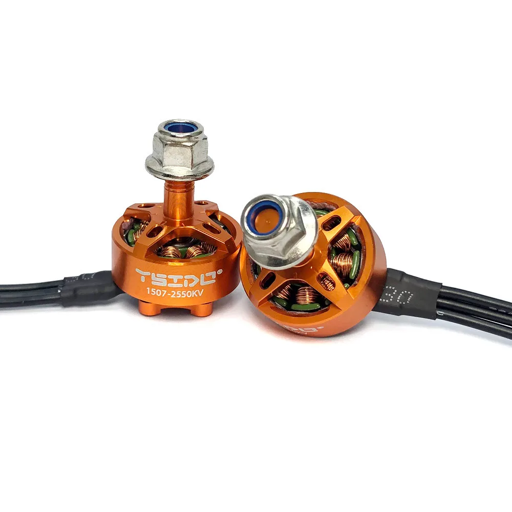 1/4Pcs 1507 2550KV 3650KV 3-6S RC drone FPV racing DIY brushless motor - view 3