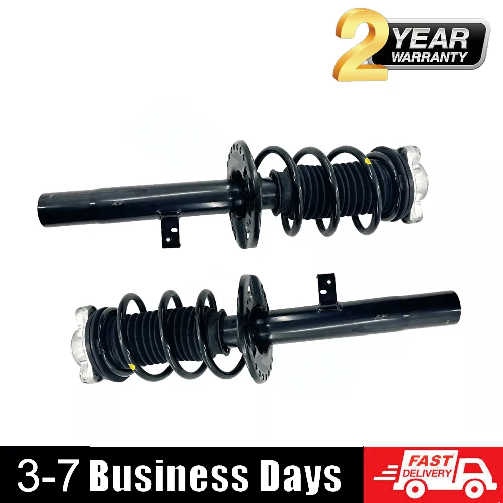 Pair Front Left & Right Shock Struts Assys w/VDC For BMW X3M F97 X4M F98 2020-22