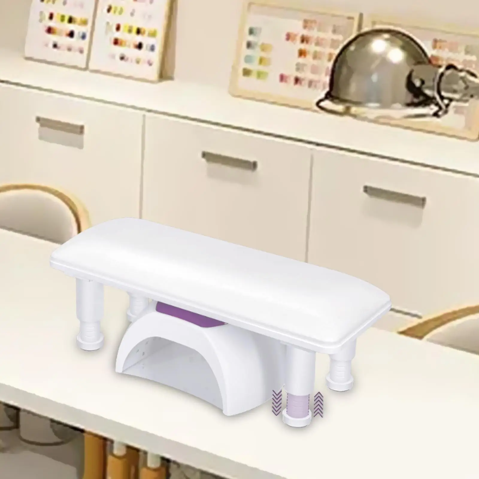 

Hand Rest for Nail Manicure Hand Rest Non Slip Comfortable Adjustable Height