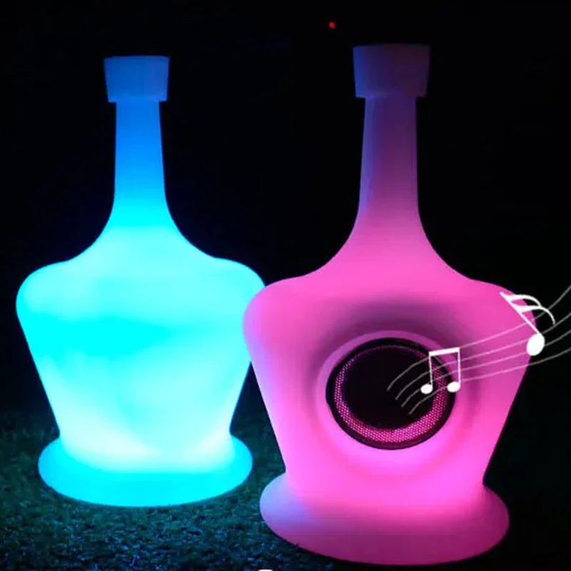 

Led Bluetooth speaker mobile phone waterproof luminous furniture creative luminous Bluetooth sound party decoration bar mitzvah