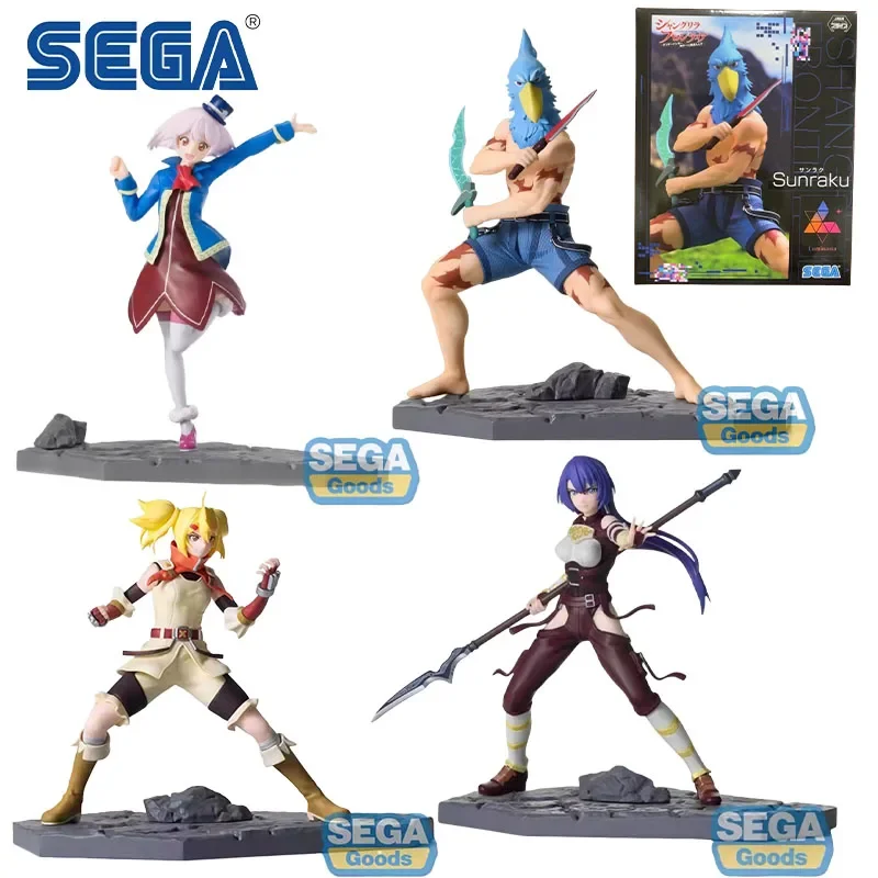 SEGA натуральная аниме-фигурка Shangri-La Frontier Sunlach, экшн-игрушки для мальчиков и девочек, детский рождественский подарок, коллекционная модель, украшения