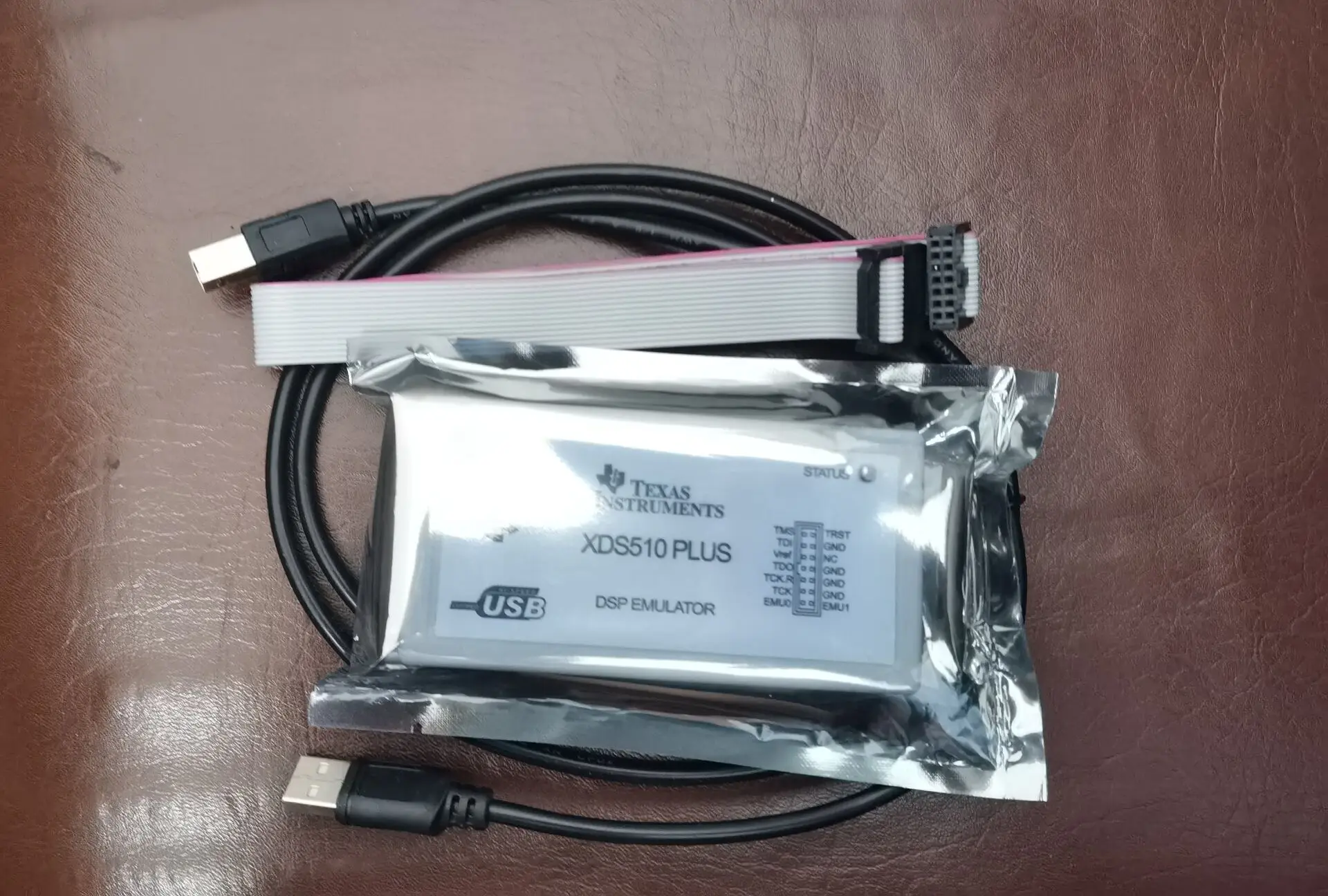 

New DSP Emulator XDS510 PLUS DSPemulator TICCS3.3 DSP Download Cable