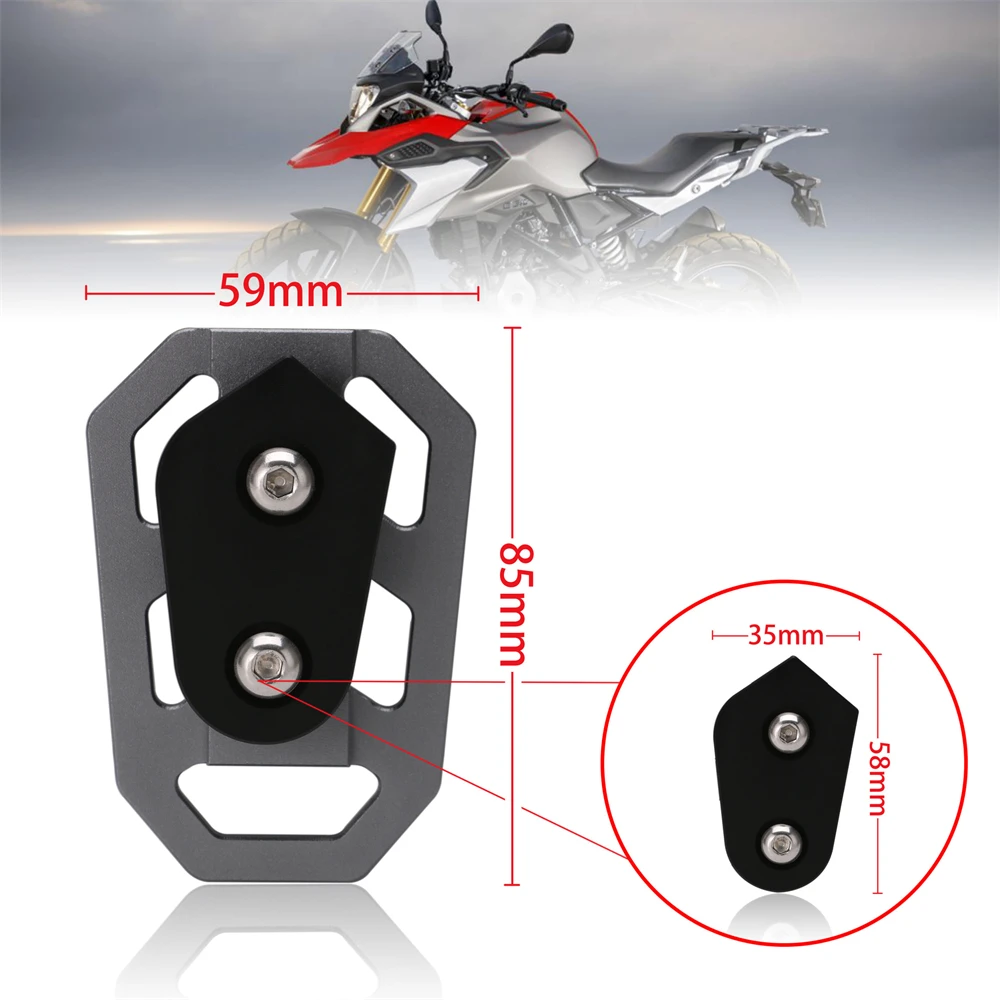 

Motorcycle Billet Wide Foot Pegs Pedals Rest Footpegs For BMW R1200GS / ADV 2013-2018 For BMW R1250GS/ ADV 2019-2023