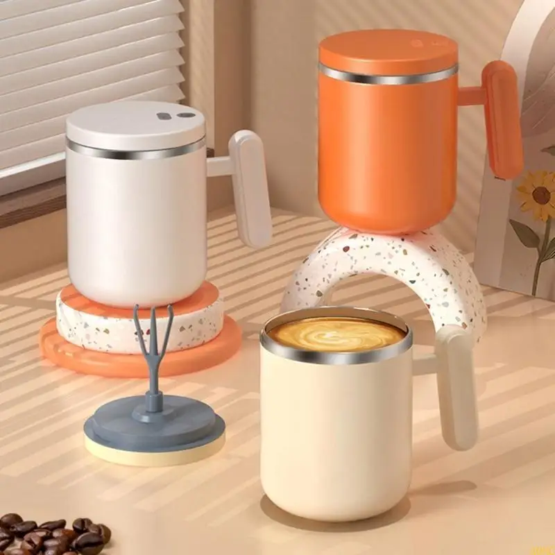 A0NC自動攪拌コーヒーマグ電気ミキシングマグステンレス鋼コーヒーマグ