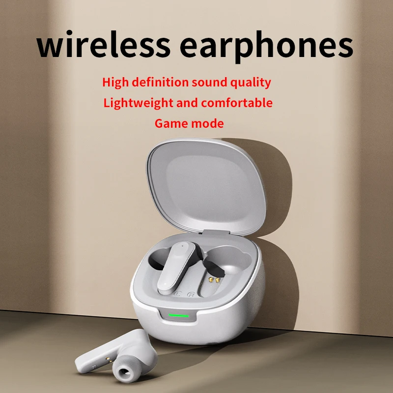 MOGCO Gaming Chip A98 TWS 0 Latency Game Mode Sound Localization 5.4 Dual Transmission 60H Battery Hi-Fi Sound