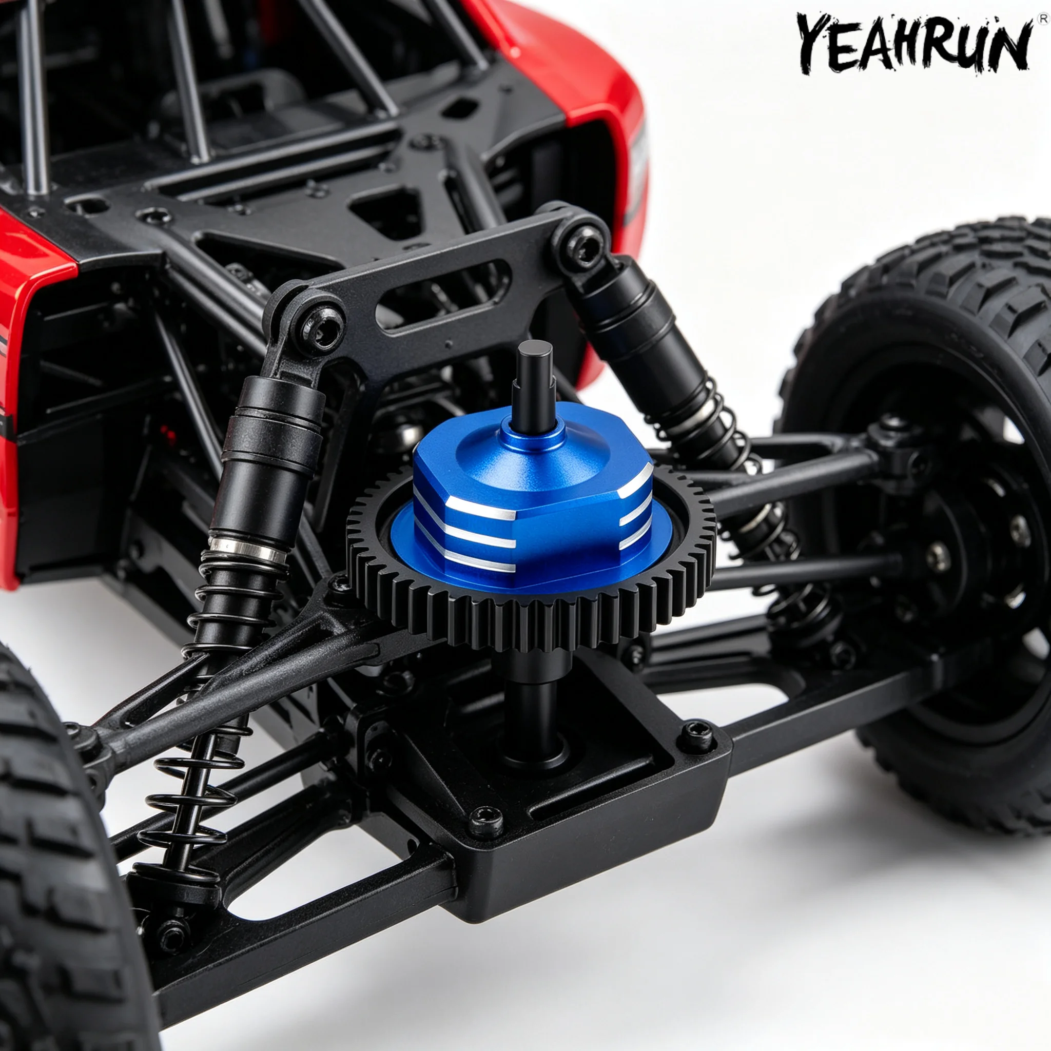 YEAHRUN Metal Center Differential Assembly For 1/10 T-raxxas Slash 4X4 RC Short Course Truck Upgrade Parts