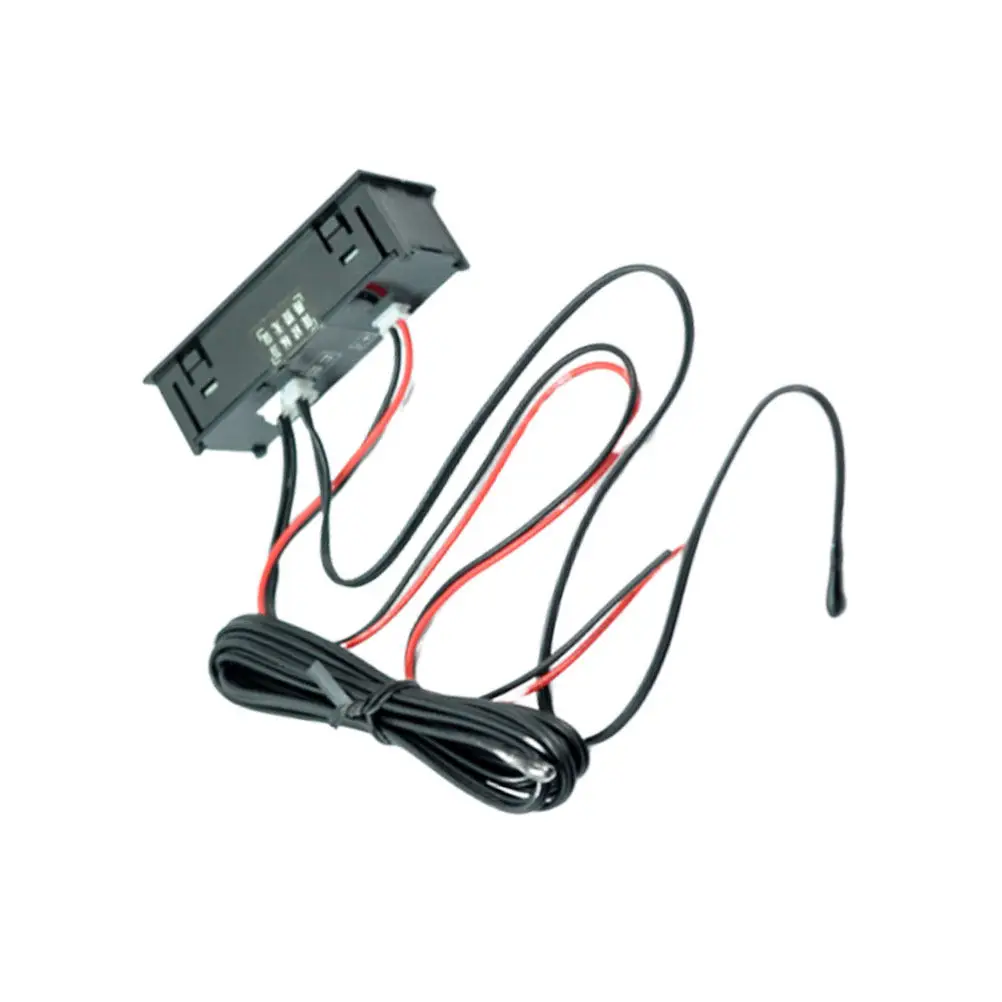 Automotive Digital Thermometer Car Clock Dual Internal External Temperature Measuring Ultra- Conditioning Fish Tank