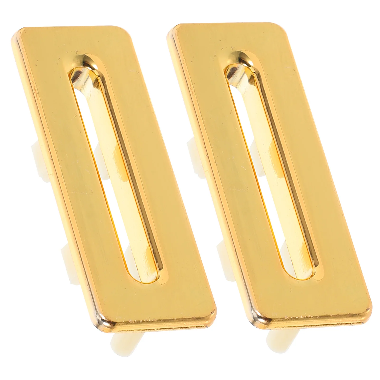 2Pcs Bathroom Sink Overflow Cover Zinc Alloy Insert Cap Versatile Fit for Kitchen Basin Clean Trim Design Basin Cover