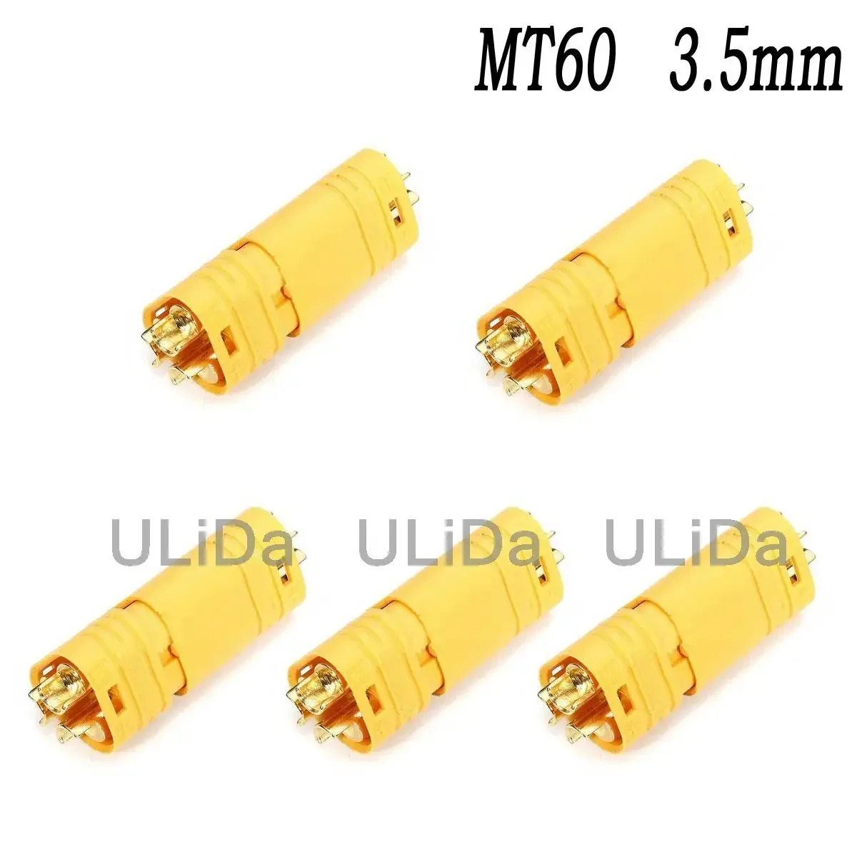 5 pairs Amass MT60 3.5mm Motor Plug / Connector Set for RC lipo battery Quadcopter