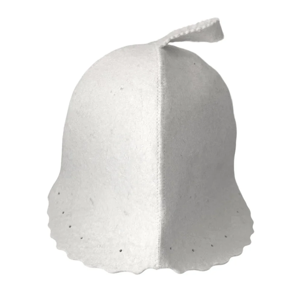 Pilot Style Sauna Hat For Men Made Of 100 Felt For Comfortable Heat Retention And Full Ear Protection During Sauna