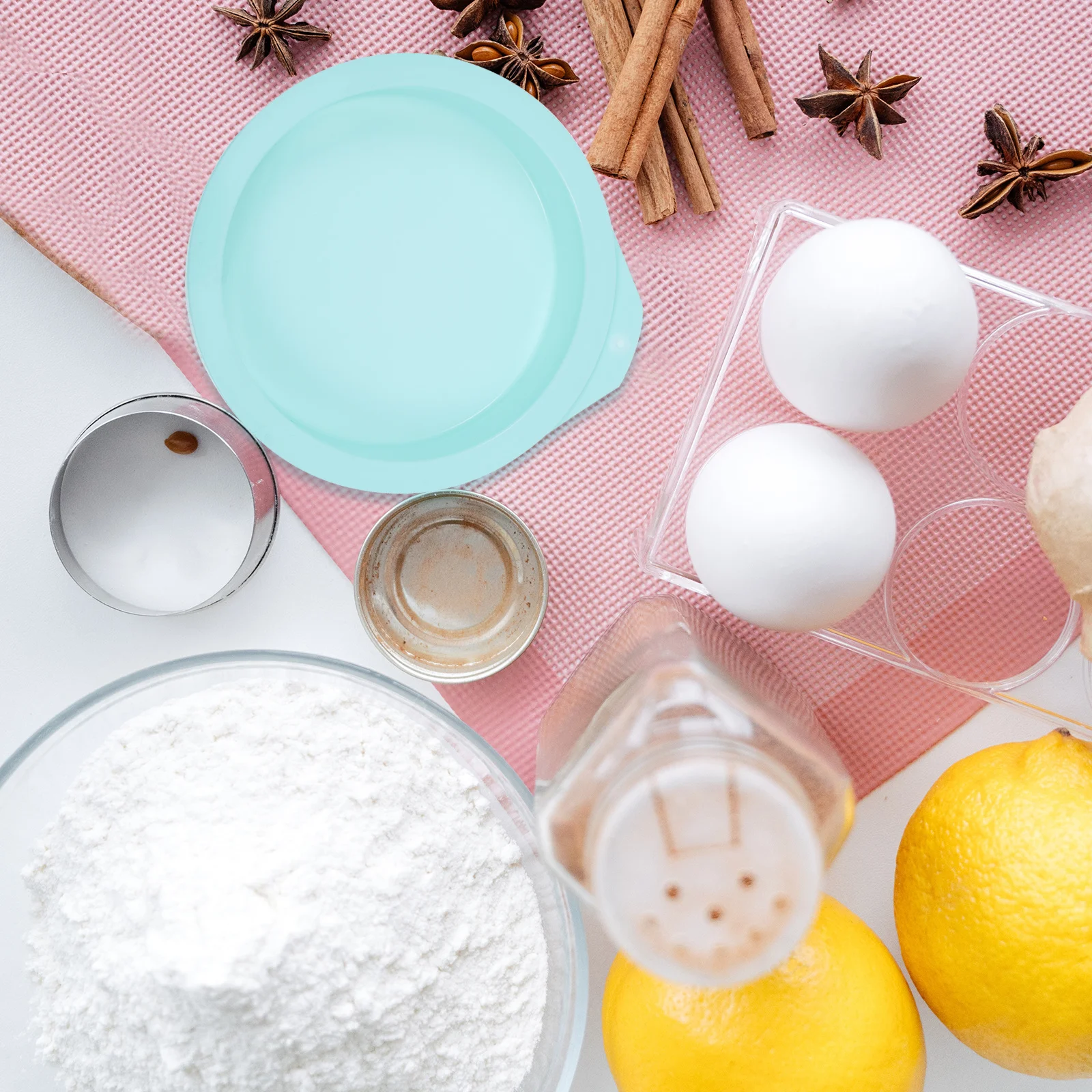 

3Pcs Layered Mousse Silicone Molds Round Cake Pans DIY Cookie Molds Practical for Long Term Use Unique and Interesting Cake