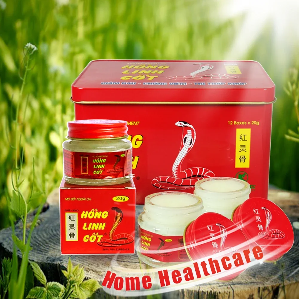 Vietnam Hong Ligh Cot Snake Venom Ointment Backache Relax Balm For Muscle Vietnames Pain Relief Original Star Balm