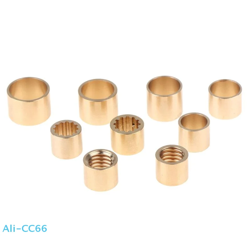 【C】10PCS DIY Snooker Billiards Copper Brass Pool Cue Ferrule Repair Accessories 9mm10mm11mm12mm13mm Brass Accessories