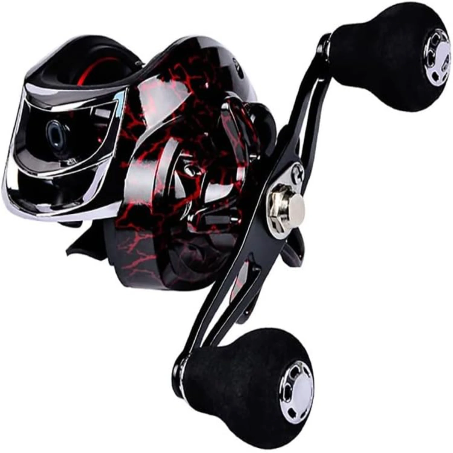 

Ultra Smooth 7.1:1 Gear Ratio Fishing Baitcasting Reel with 18+1BB Drag Baitcasters and Magnet Braking System for Superior Perfo