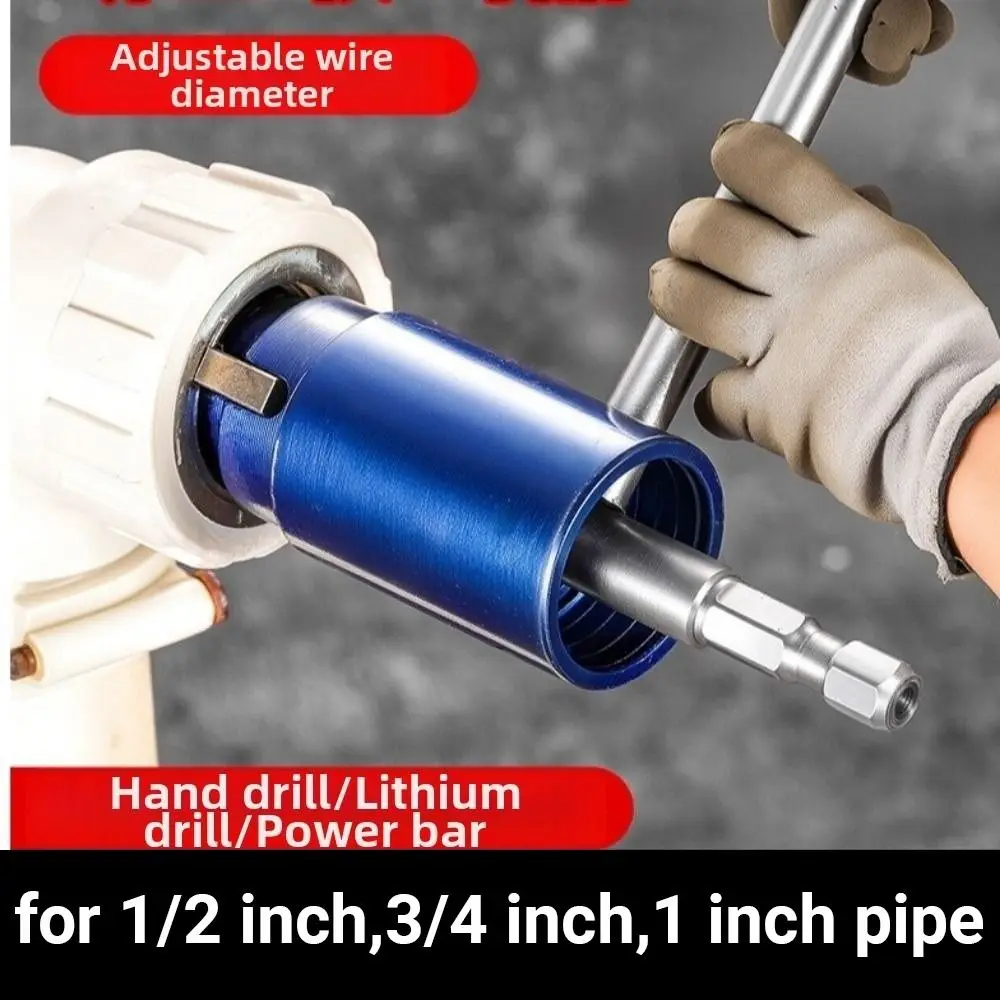 

3IN1 Design Faucet Angle Valve Electric Manual Universal Electric Drill Broken Bolt Remover Connecting Rod 4/6/1 Inch