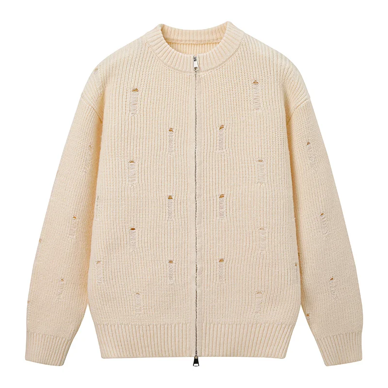 

Men's Autumn Winter Casual Versatile Cardigan Jacket Fashionable Trendy Comfortable Breathable High-quality Sweater for Home Use