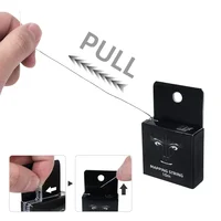 10M/20M Black and White Pre-Inked Microblading String for Brow Mapping - Measuring Tool for Marking Symmetrical Eyebrows 3