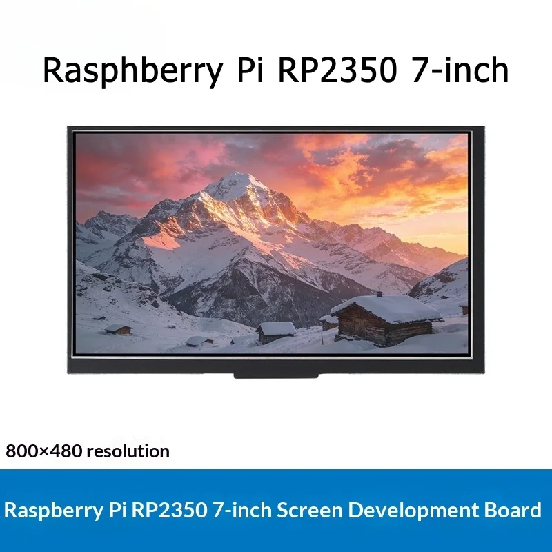 Raspberry Pi Rp2350 7inch Lcd Screen Development Board Rp2350b Capacitive Touch Screen Microcontroller Motherboard