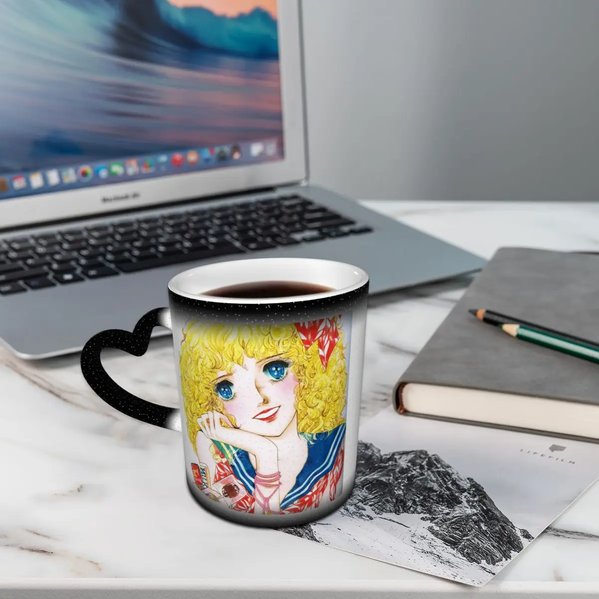 New Candy Candy Cartoon Mug Funny Ceramic Coffee Cups Tea Mugs Milk Cup Drinkware Gifts for Woman Man