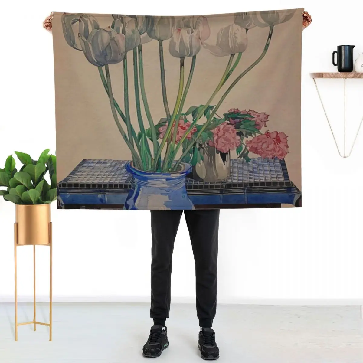 charles Rennie Mackintosh design Throw Blanket anime Decorative Sofa Soft Plaid Plaid on the sofa Single Luxury Thicken Blankets