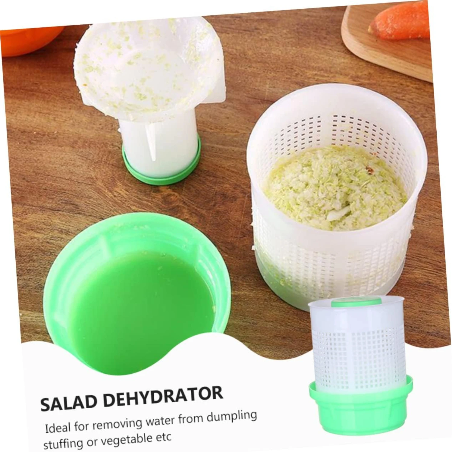 1pc Vegetable Stuffing Dehydrator Vegetable Wring Dryer Hand Press Vegetable Dryer Portable Washer Dryer Food Dehydrator Machine