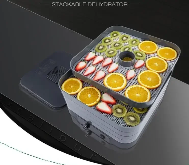 Fruit Dryer Household Food Dehydrator 5-layers Food Dryer Pets Food Making Machine ECB52B-C