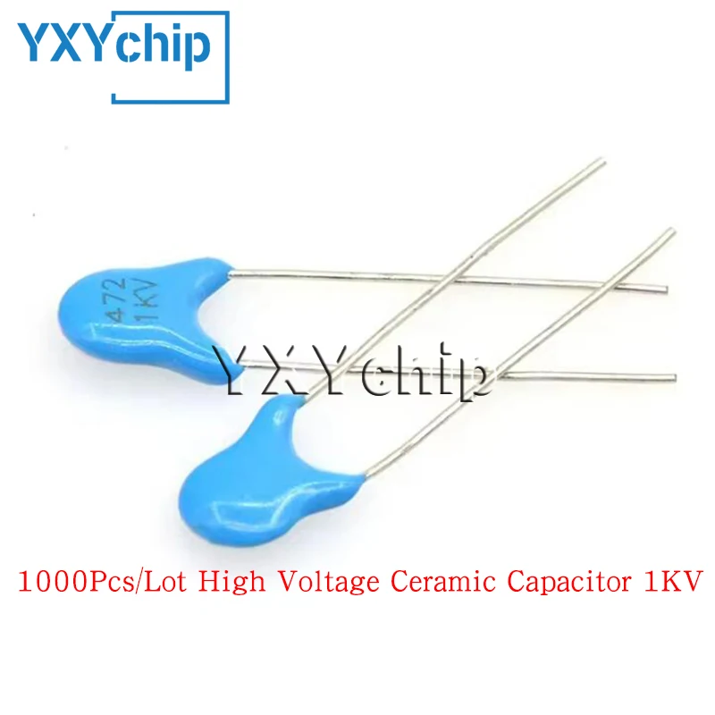 1000PCS/LOT HIGH VOLTAGE CERAMIC CAPACITOR 1KV 10PF 33PF 100PF 220PF 470PF 560PF 1NF 2.2NF 4.7NF 10NF 22NF 100NF 471 222 223 471