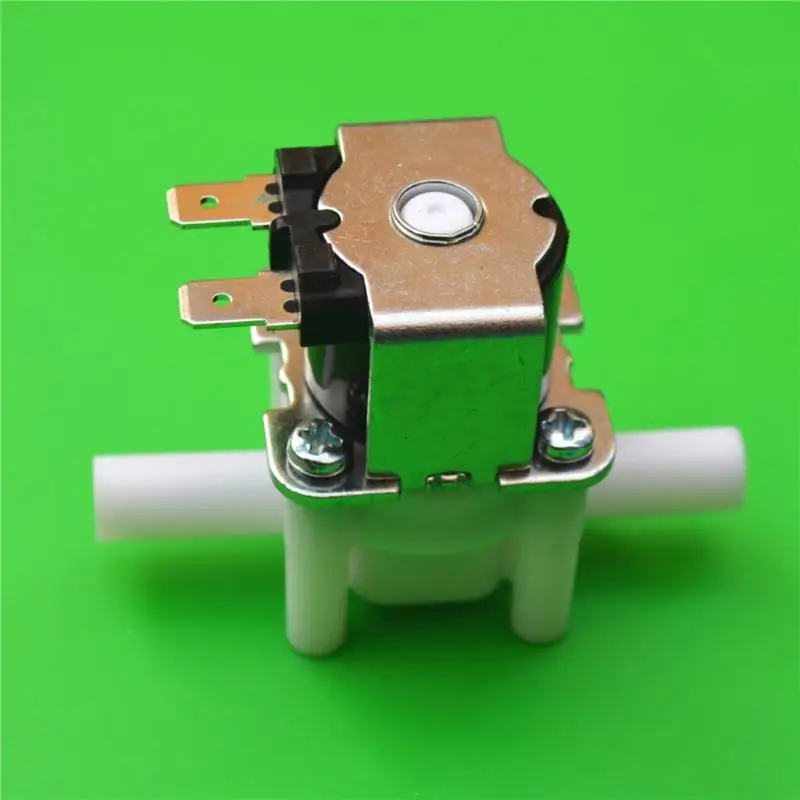 R1WB 3/8 "الملف اللولبي البلاستيكي الكهربائي للصمام 12 فولت 24V 220V ماء مدخل طبيعي من أجل صمام RO مياه التناضح العكسي